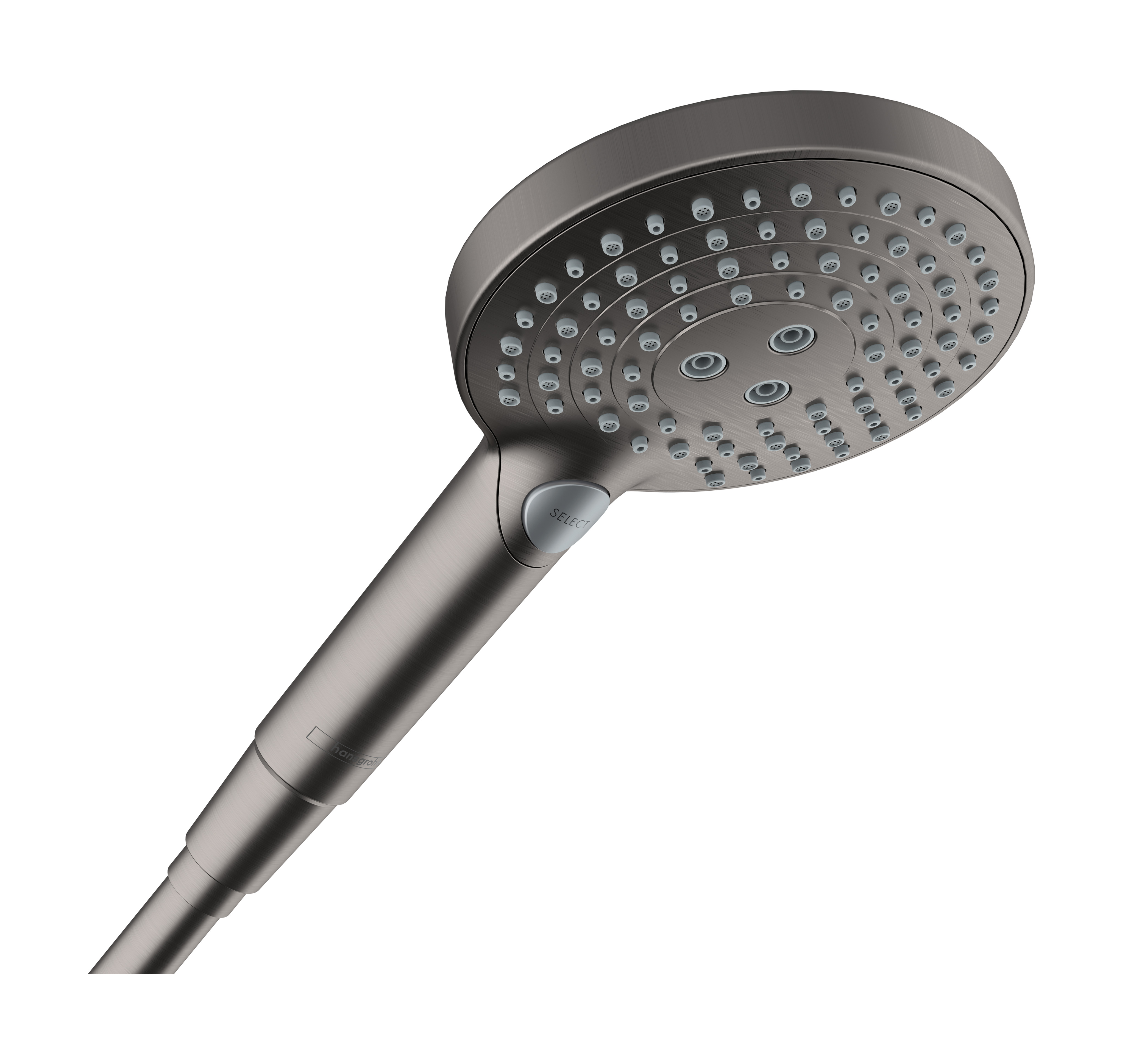Hansgrohe Raindance Select S handdouche 120 3jet PowderRain EcoSmart, Brushed Black Chrome