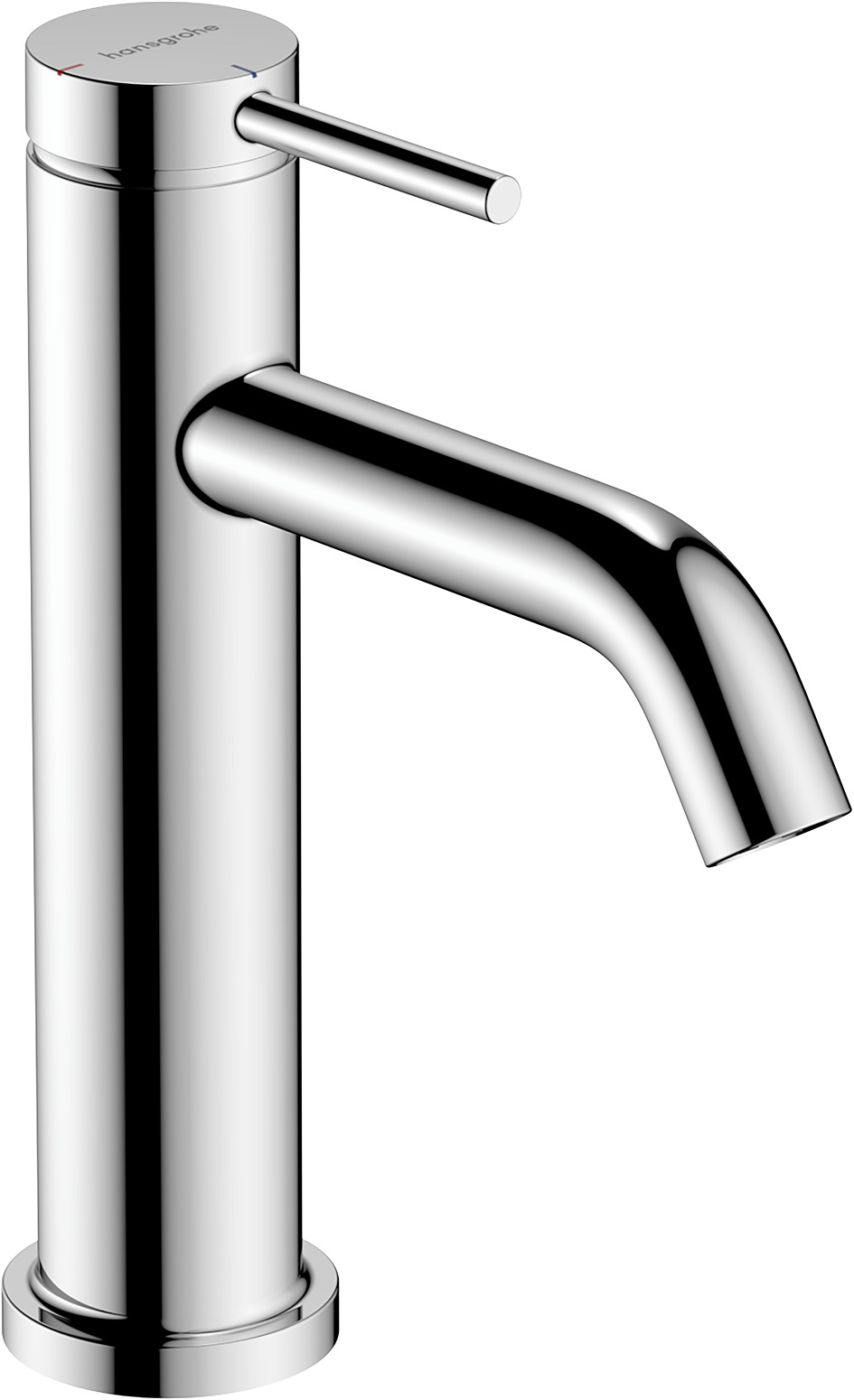 Hansgrohe Tecturis S 110 CoolStart ééngreeps wastafelmengkraan met PopUp trekwaste, chroom