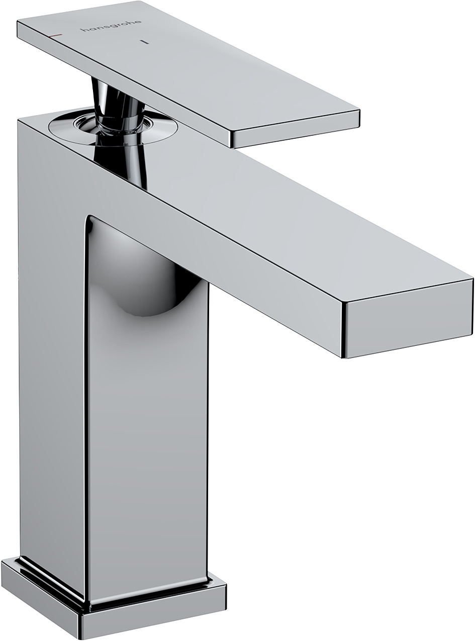 Hansgrohe Tecturis E ééngreeps wastafelkraan 110 CoolStart met PopUp trekwaste, chroom