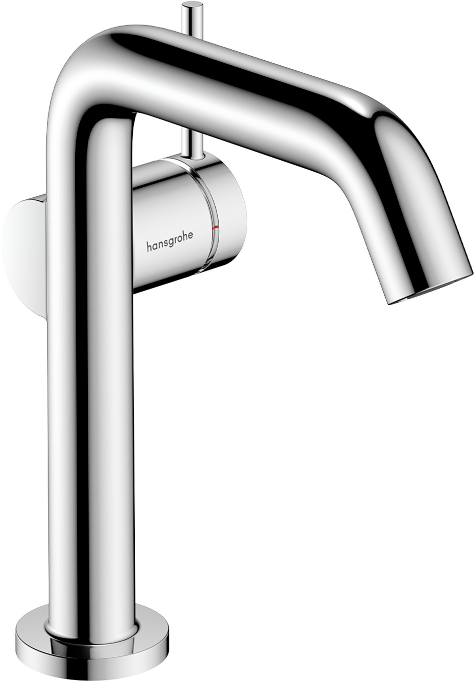 Hansgrohe Tecturis S 150 Fine CoolStart ééngreeps wastafelmengkraan met PushOpen, chroom