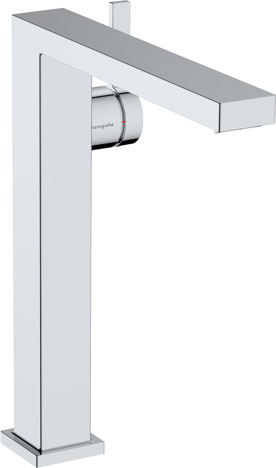 Hansgrohe Tecturis E ééngreeps wastafelkraan 240 Fine CoolStart voor waskommen met afvoerplug, chroom