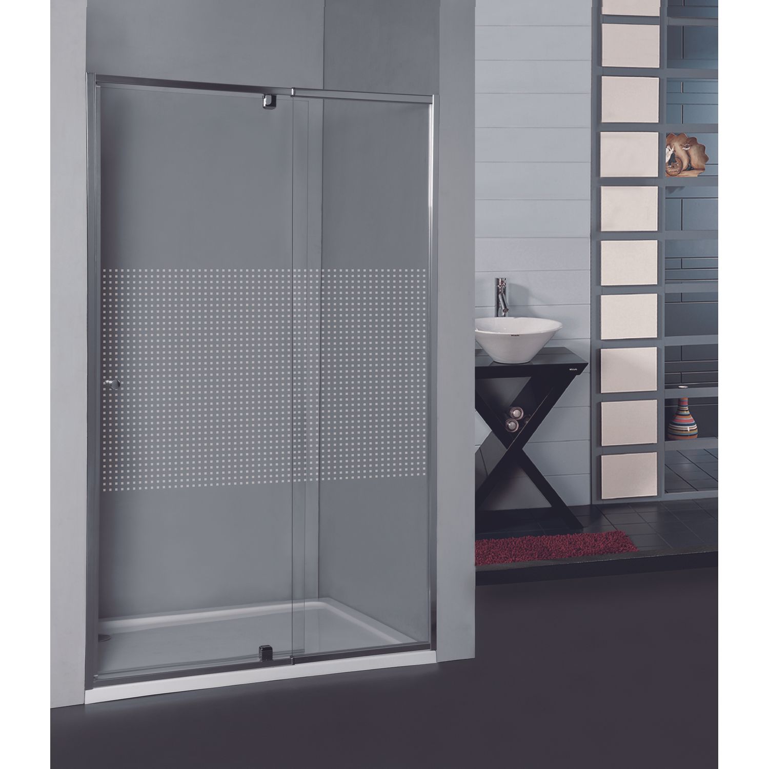 Allibert Verstelbare Zwaaideur Priva 97-110x190cm