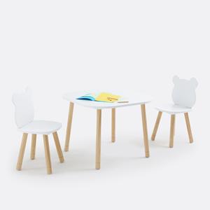 LA REDOUTE INTERIEURS Set kindertafel en 2 stoelen, Ancelme