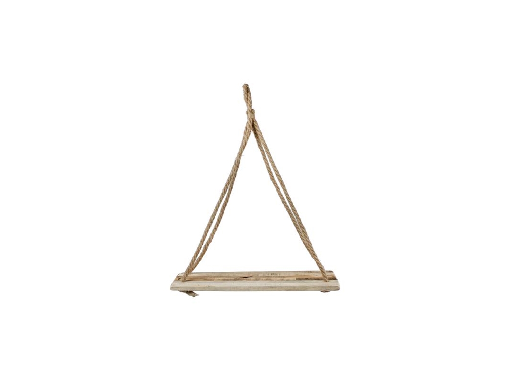 Z Wandplank met touw 60x25cm