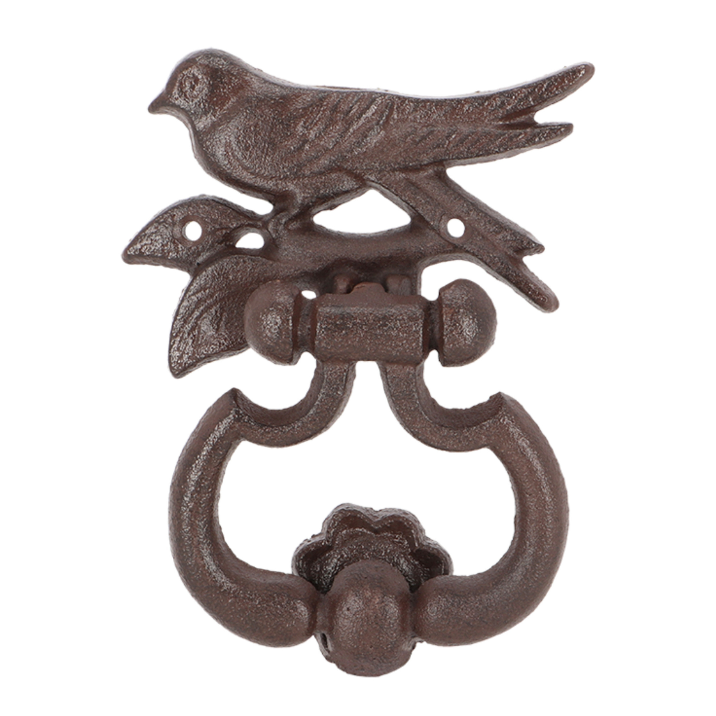 Esschert Design Deurklopper vogel - gietijzer - L17 cm - vintage - deurbel -