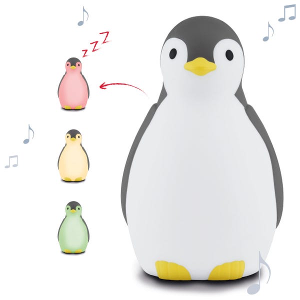 Zazu slaaptrainer nachtlamp met muziek Pam grijs