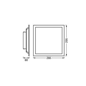 OSRAM SMART+ WiFi LED-Panel PLANON MAGIC, wei&szlig; 30 cm RGB CCT