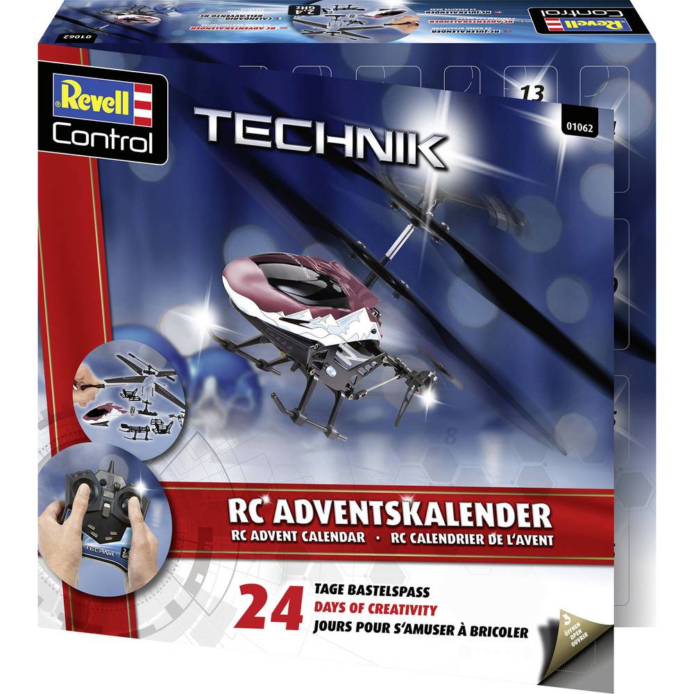 Revell Control Helicopter Adventskalender Bouwpakket, Speelgoed Leeftijdsklasse Vanaf 12 jaar