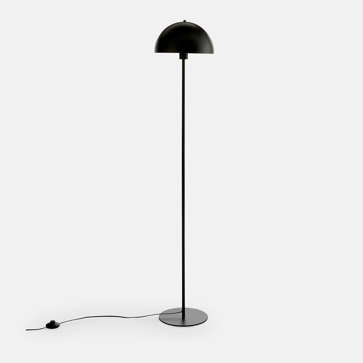 LA REDOUTE INTERIEURS Paddestoel staanlamp, messing, Capi