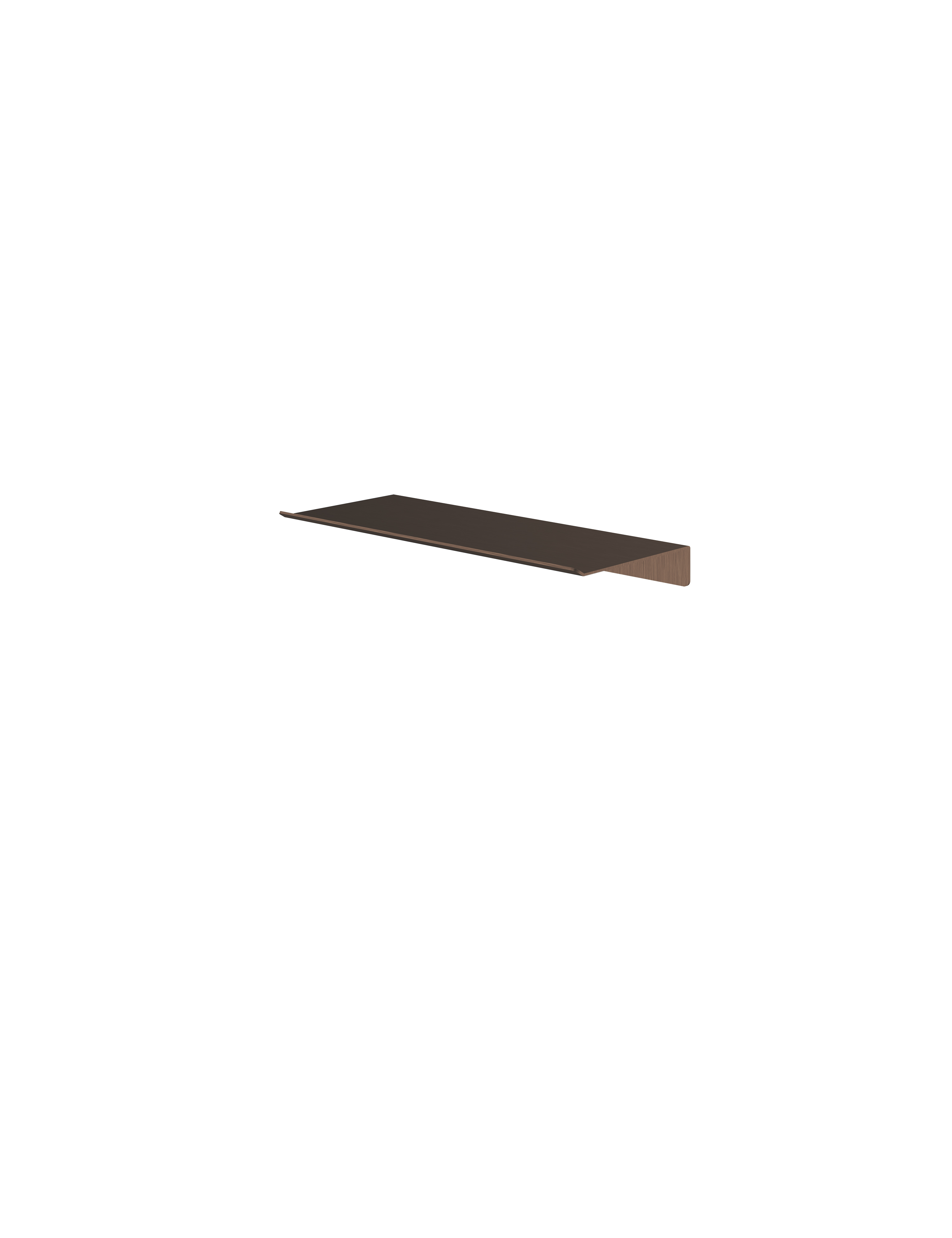 Hotbath &More Planchet 30 cm inclusief bevestigings rails Tuscan bronze