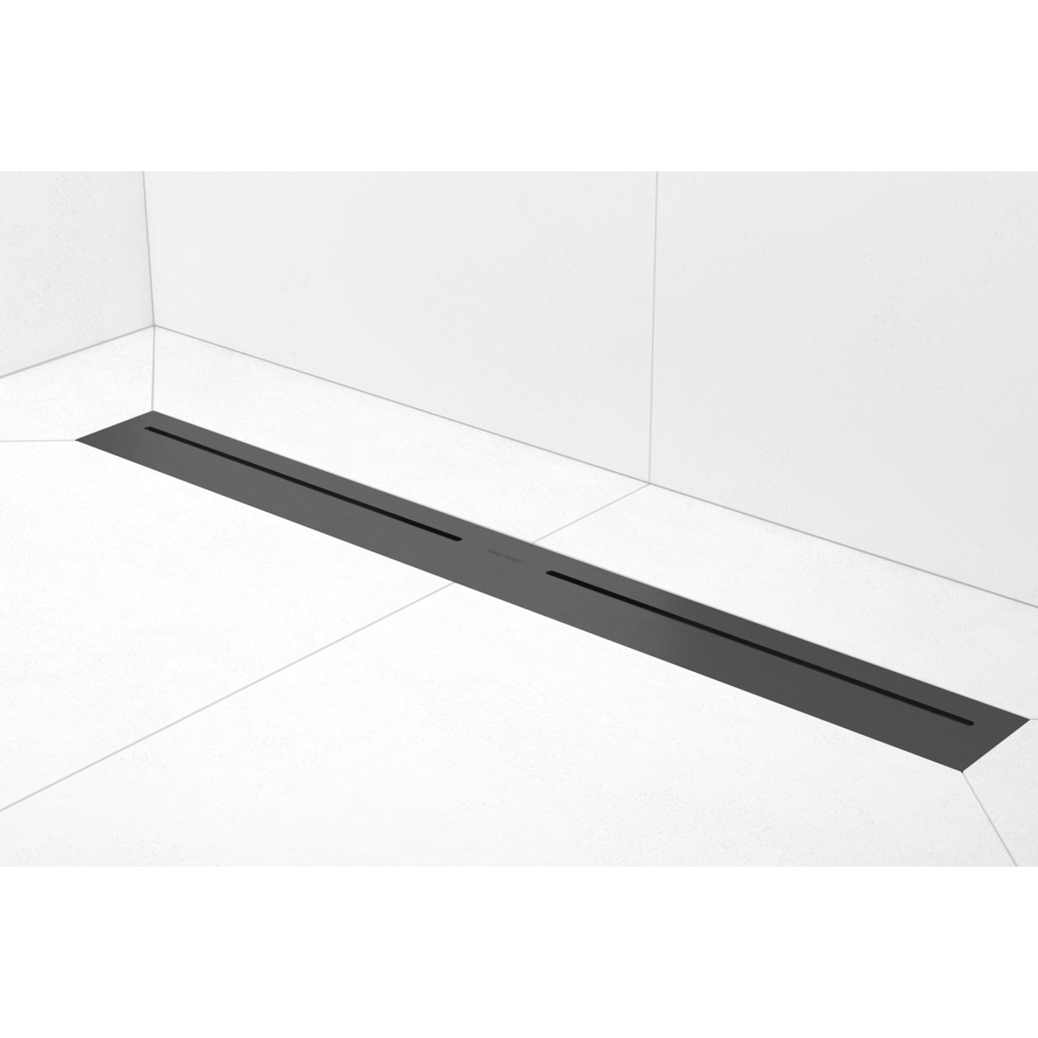 Easy Drain Douchegoot Easydrain PureFlow Dryphon 70cm Brushed Black Chrome