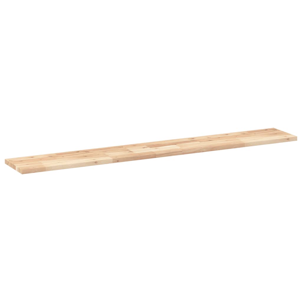 vidaXL Wandschappen 3 st zwevend 140x20x2 cm onbehandeld acaciahout