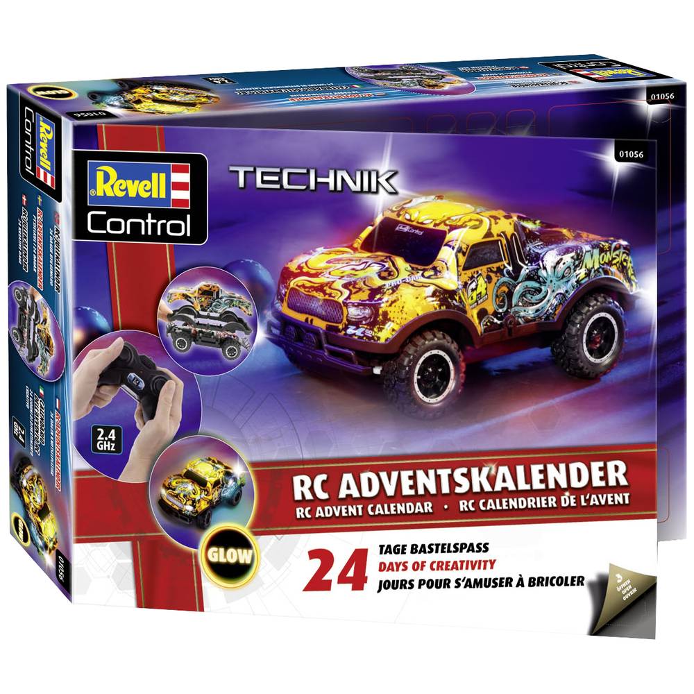 Revell Control RC Christmas Driver Adventskalender Bouwpakket Leeftijdsklasse Vanaf 8 jaar