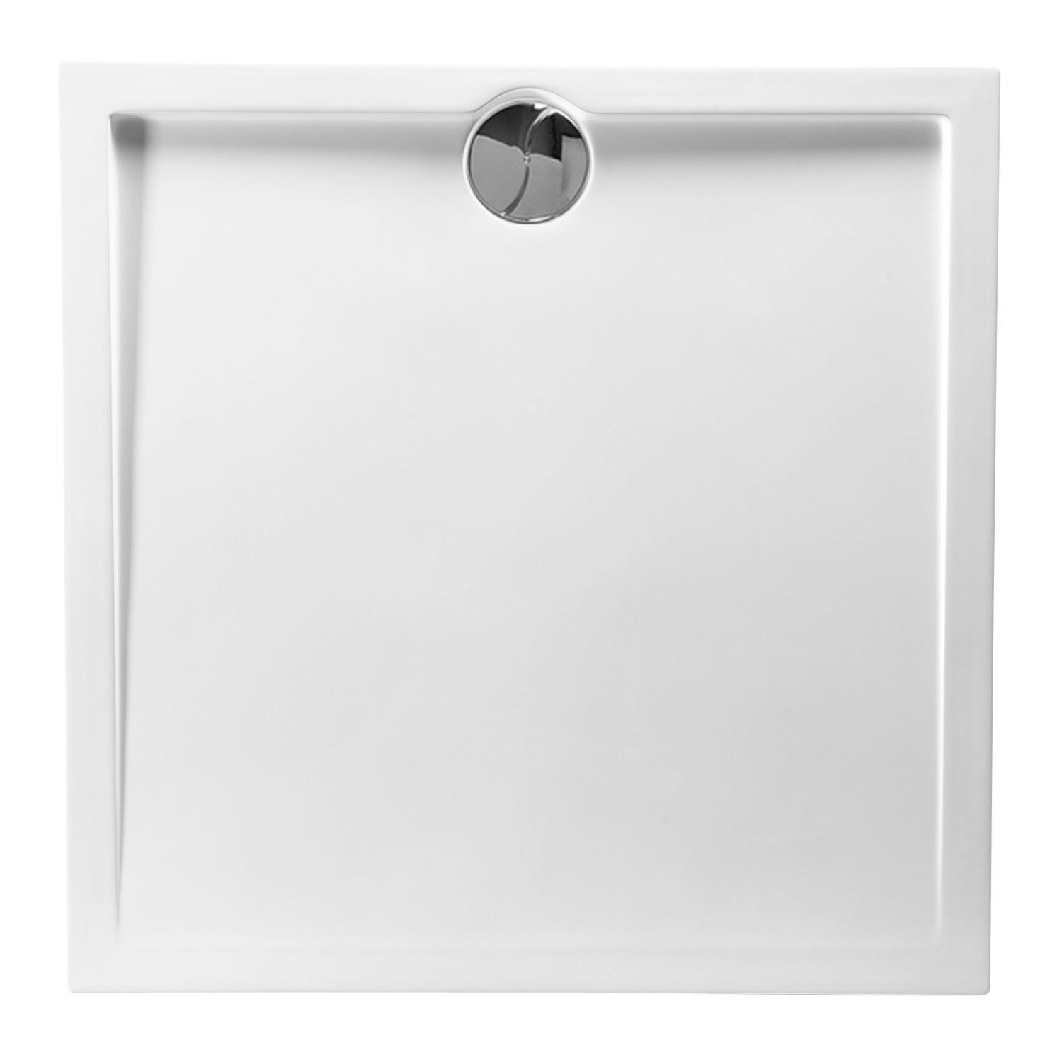Allibert  Douchebak - Slim 90 X 90 Cm - Polybeton - Wit