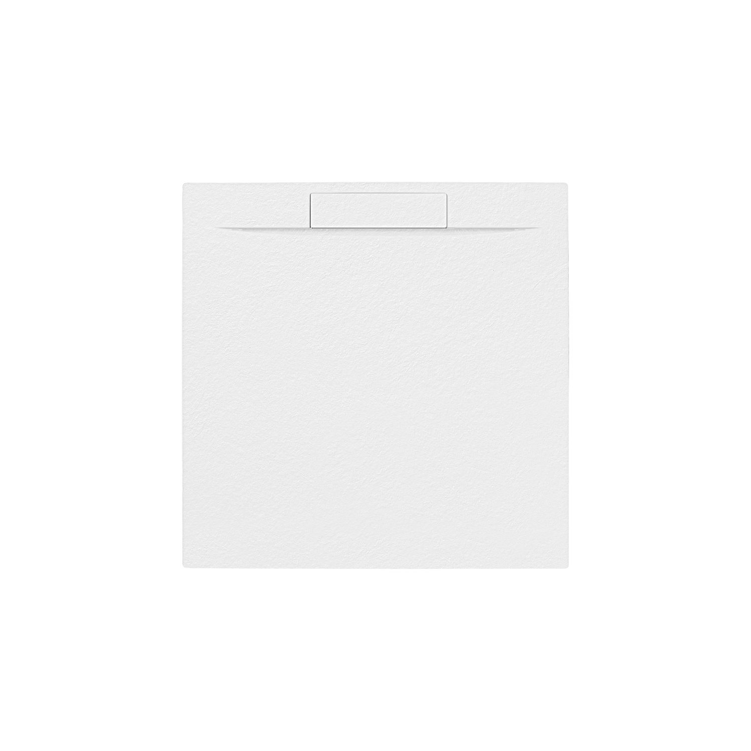 Allibert  Douchebak - Luna 90 X 90 Cm - Polybeton - Wit