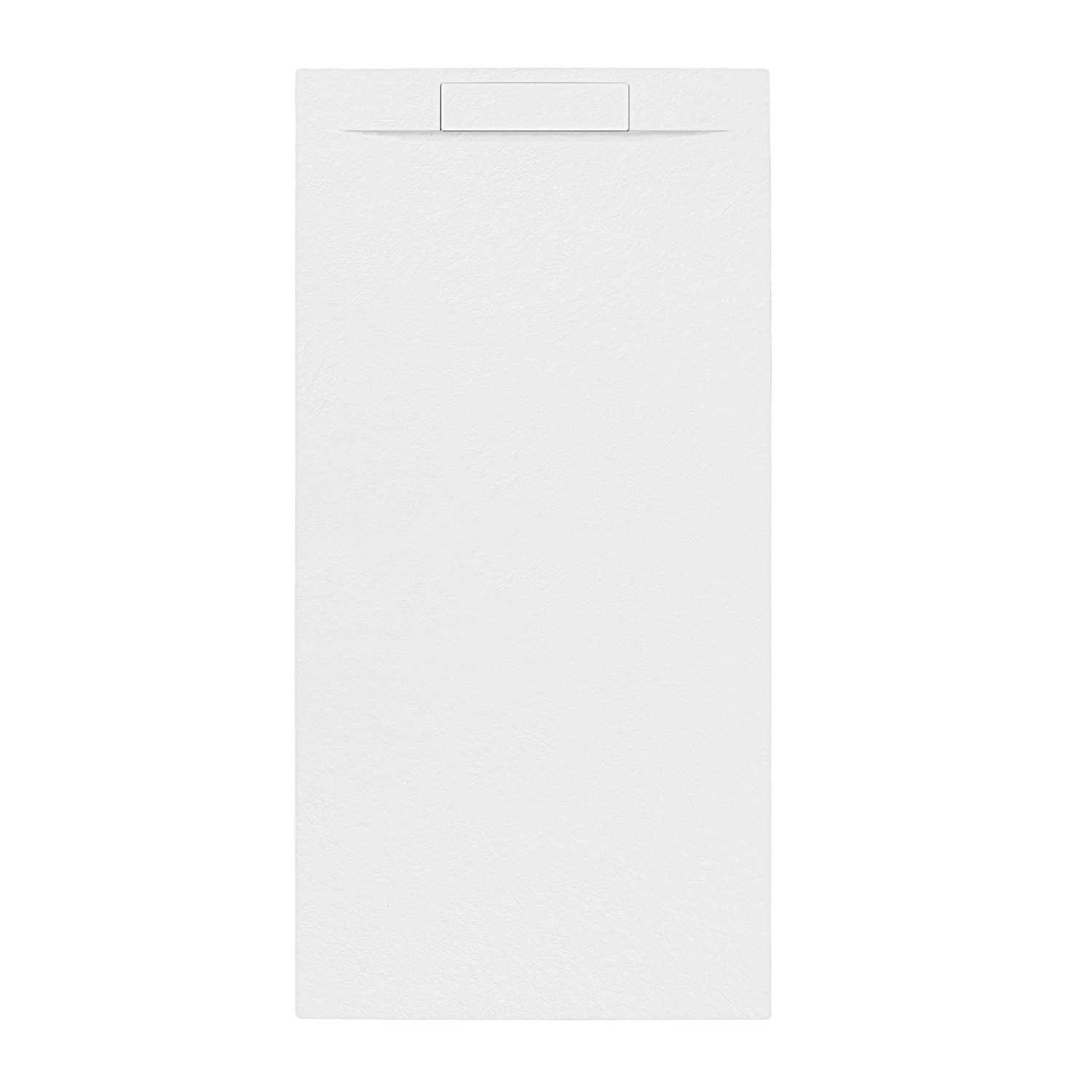 Allibert  Douchebak - Luna 160 X 80 Cm - Polybeton - Wit