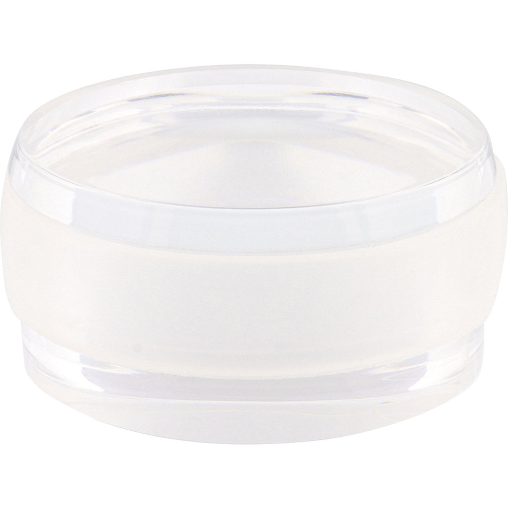 Wagner Vloerdeurstopper, Ø 45 mm, VE = 4 stuks, 25 mm, transparant