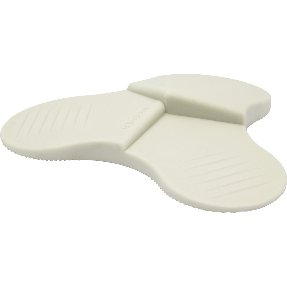 Wagner Deurwig 3STOP, Ø 108,5 mm, VE = 4 stuks, 20 mm, lichtgrijs