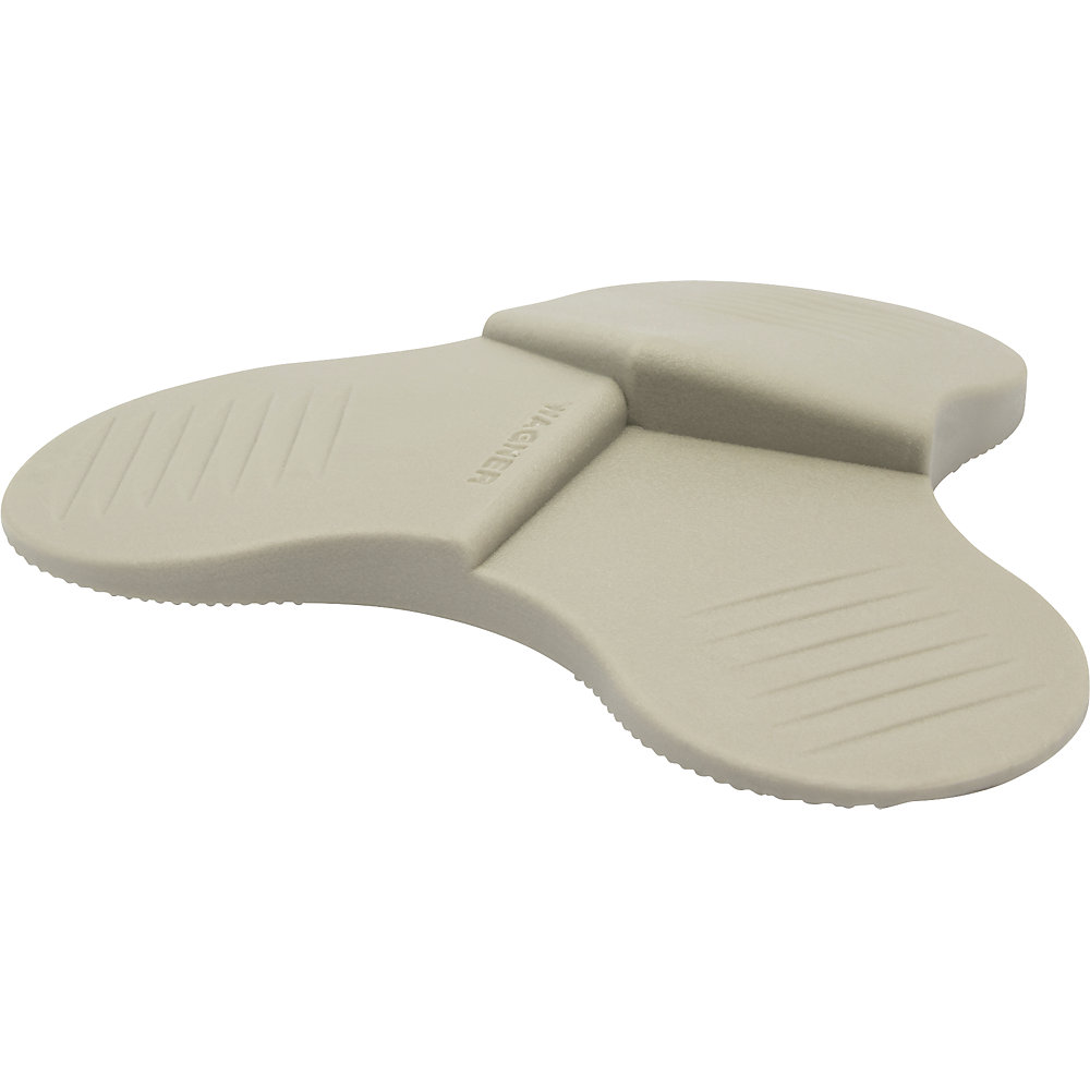 Wagner Deurwig 3STOP, Ø 108,5 mm, VE = 4 stuks, 20 mm, taupe