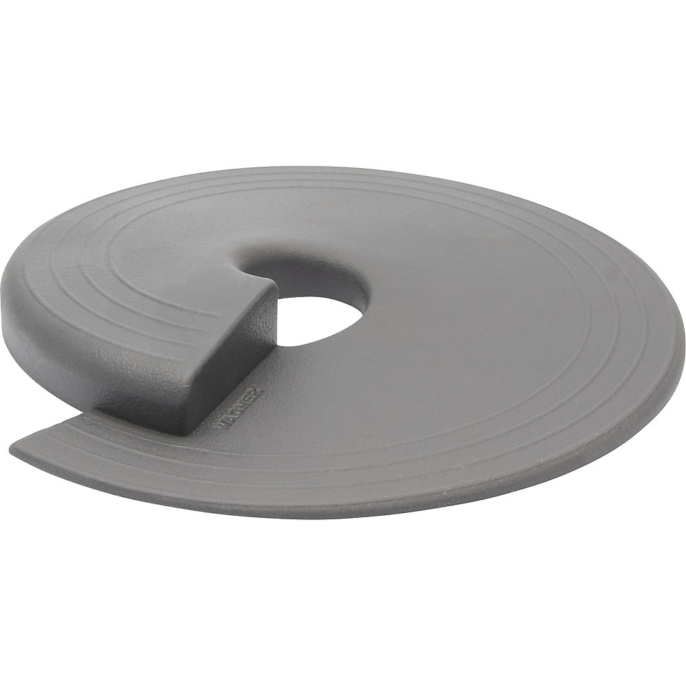 Wagner Deurwig EH69, Ø 110 mm, VE = 4 stuks, 15 mm, grijs