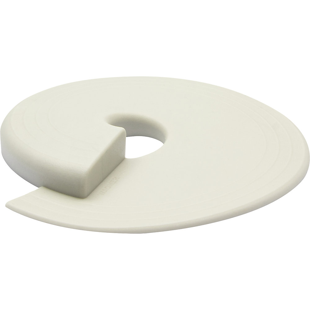 Wagner Deurwig EH69, Ø 110 mm, VE = 4 stuks, 15 mm, lichtgrijs