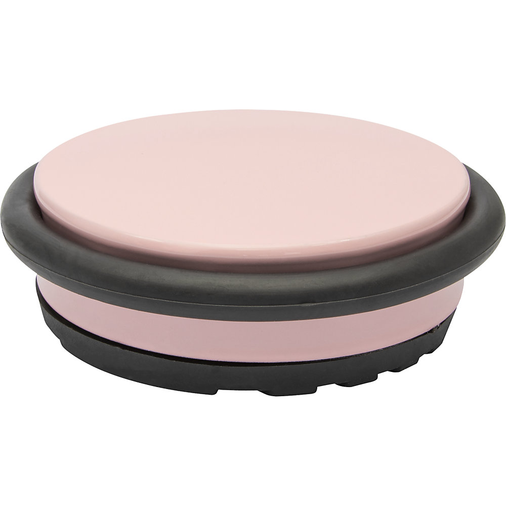 Wagner Vloerdeurstopper BIG DISK, Ø 96 mm, VE = 2 stuks, hoogte 30 mm, bleekrood