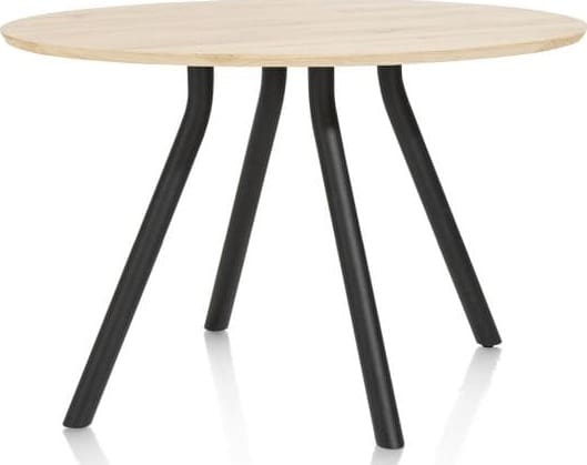 Arvada bartafel 140 cm. - rond - centrale poot kort - natural