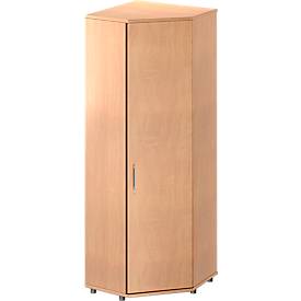 Schäfer Shop Genius Schäfer Shop  Genius Hoekkast TETRIS WOOD, 6 ordnerhoogten, B 800 x H 2270 mm, hoogte incl. glijders, beukenpatroon