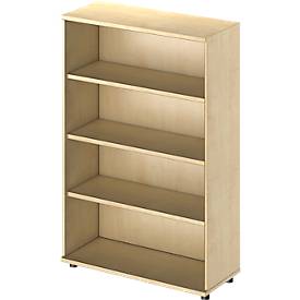 Schäfer Shop Genius Schäfer Shop  Genius TETRIS SOLID boekenkast, spaanplaat, 4 OH, B 1000 x D 421 x H 1520 mm, ahorndecor