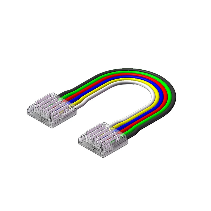 ELP Onderdeel LED-strip | strip to strip wire connector 15cm cob ip20 rgbw/rgbcct