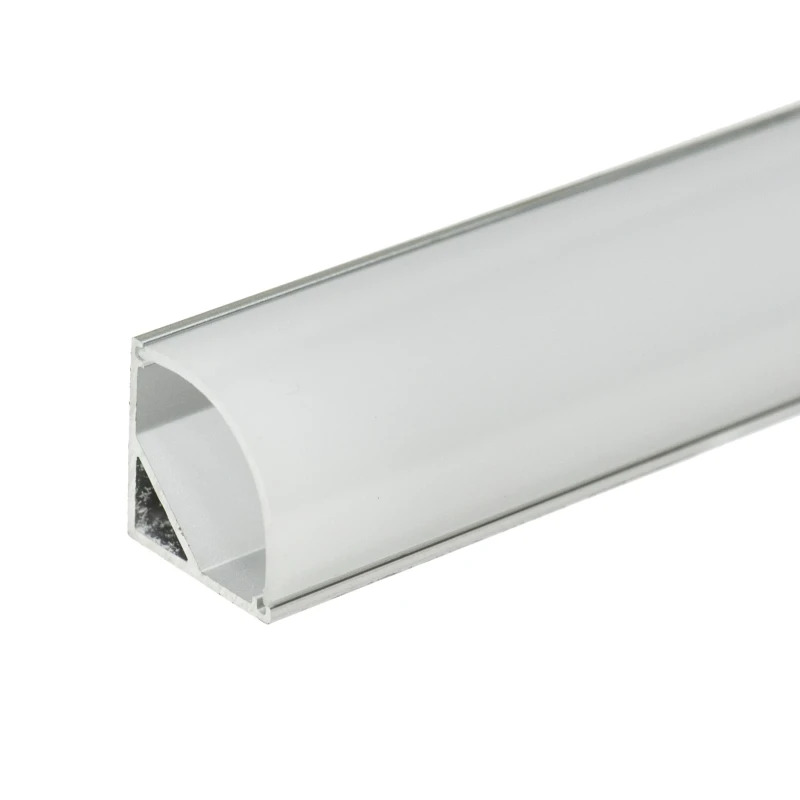 Prolumia Lens, melkwit, Opbouw, hoekprofiel rond 16mm | 46291167