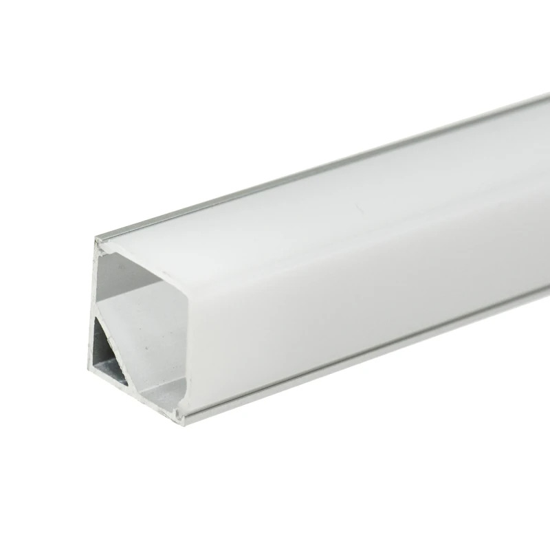 Prolumia Lens, transparant, Opbouw, hoekprofiel rond 16mm | 46291175