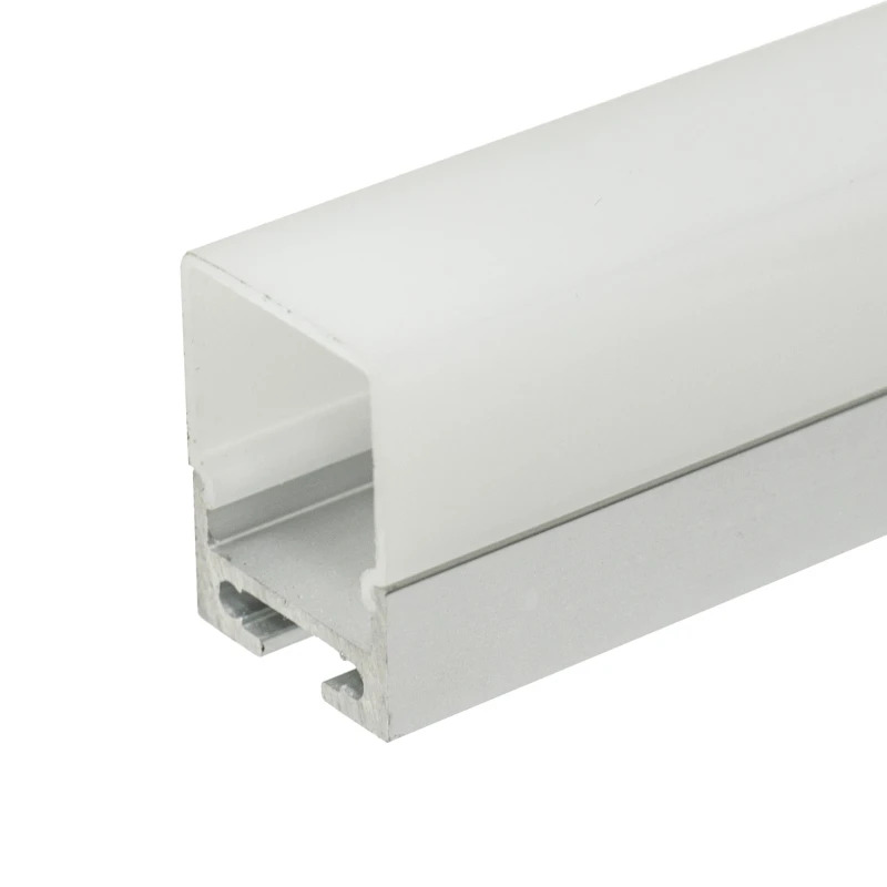 Prolumia Lens, melkwit, Pendel, vierkant, 2m | 46291187