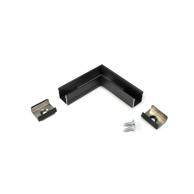 ELP Onderdeel LED-strip | hoekstuk smart zwart 10mm