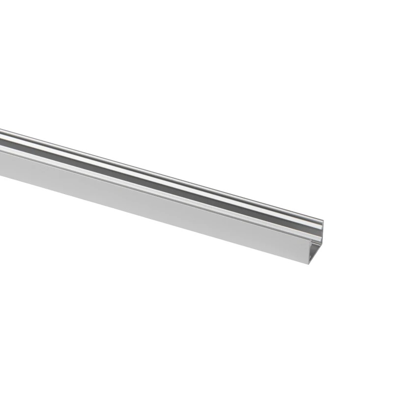 Prolumia Top Line Aluminium profiel 2m, mat satijn, Opbouw, 15mm, geanodiseerd | 46291350