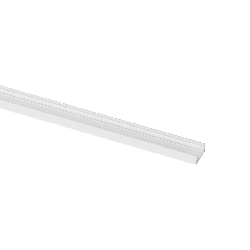 Prolumia Top Line Aluminium profiel 3m, wit RAL 9003 mat, Opbouw, 8mm | 46291334