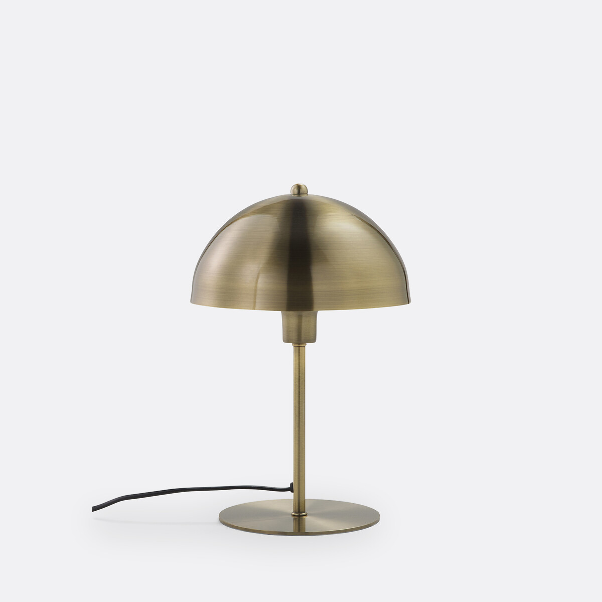 LA REDOUTE INTERIEURS Paddestoel tafellamp, verchroomd ijzer, Capi