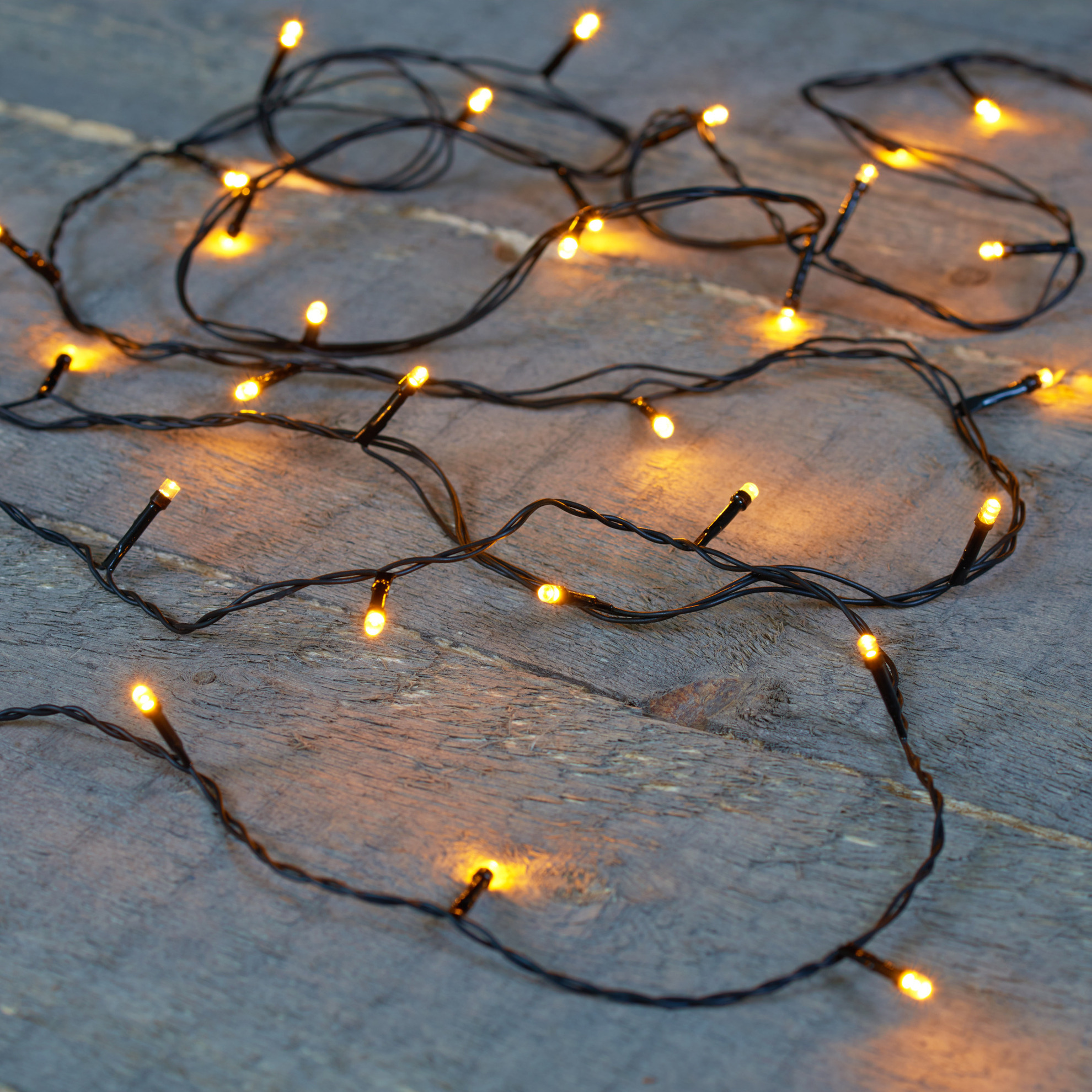 Anna's Collection Kerstverlichting premium LED - 480 led lampjes - klassiek warm wit - meter - lichtsnoer -