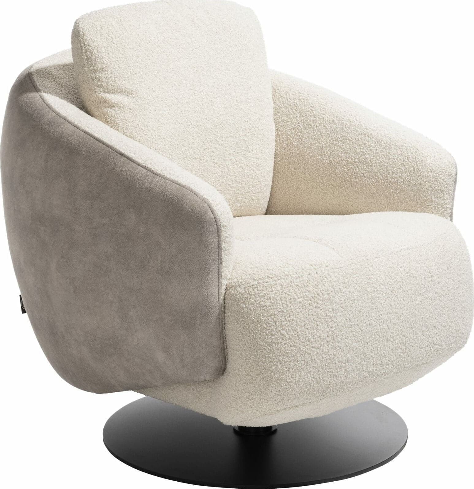 Henders en Hazel | Alberta fauteuil - draaibare poot | Zitmeubels woonkamer | Draaifauteuil