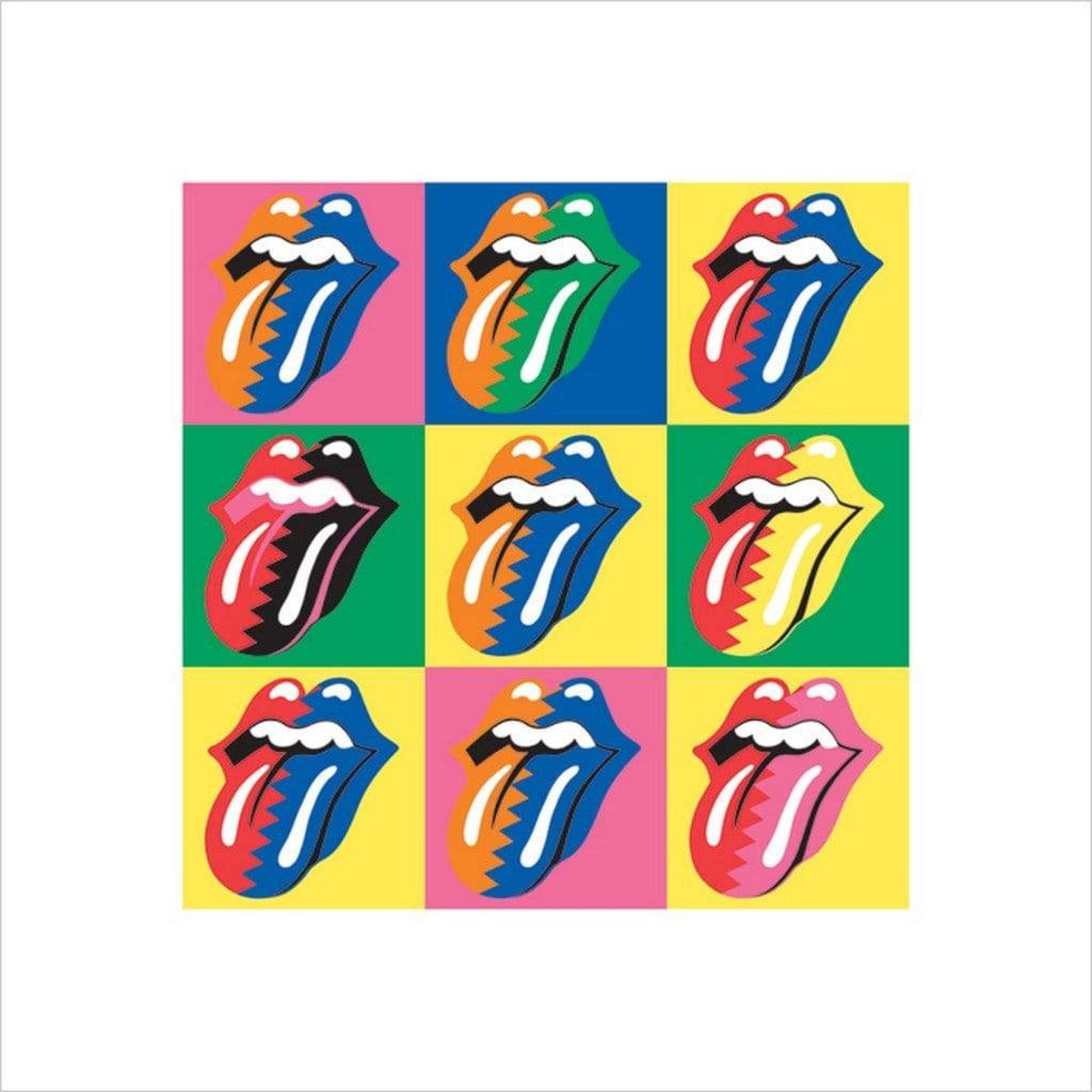 Pyramid Kunstdruk The Rolling Stones - Pop Art 40x40cm