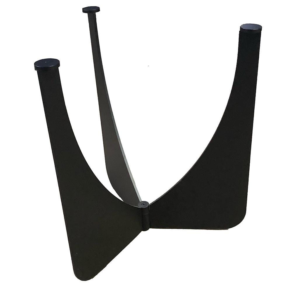 Furniture Legs Europe Stalen tafelonderstel zwart rond ø 72 cm en hoogte 72,5 cm (6 x 1 cm)