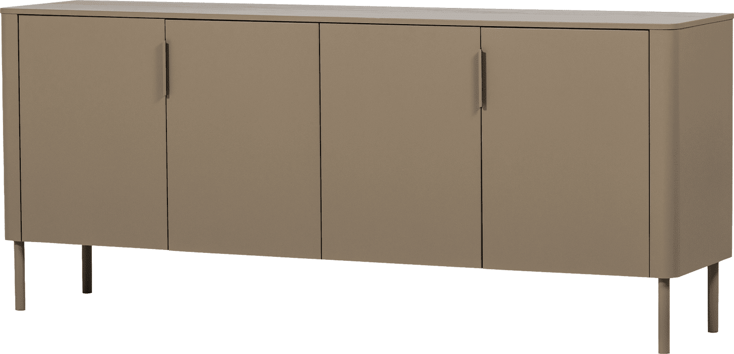 Gunnar dressoir 200cm grenen mud