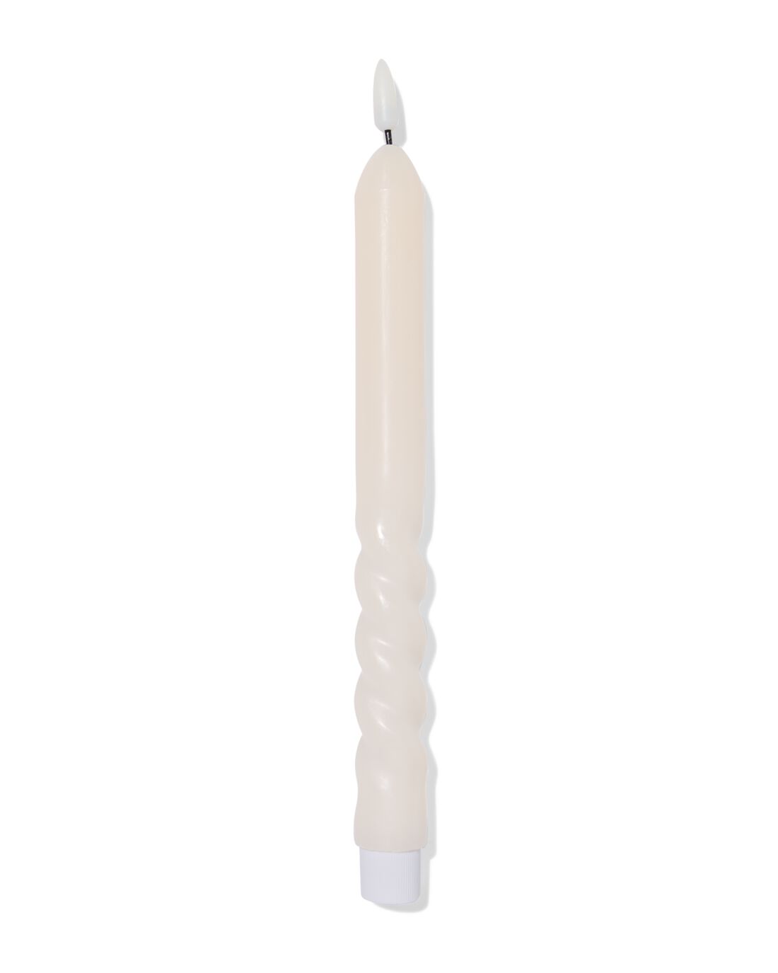 HEMA Led Huishoudkaars ⌀2.3x29cm Duo Ivoor (ivoor)