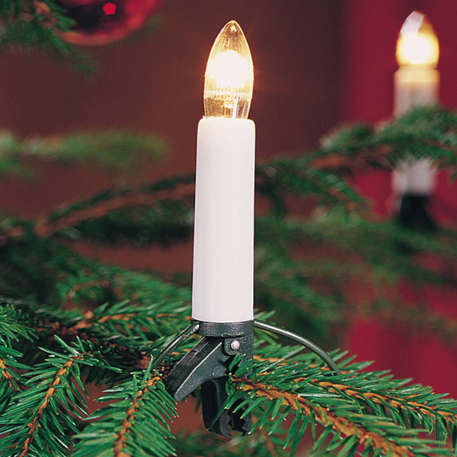 Konstsmide Christmas lichtketting 9,75 m met toplampen binnen 16-l