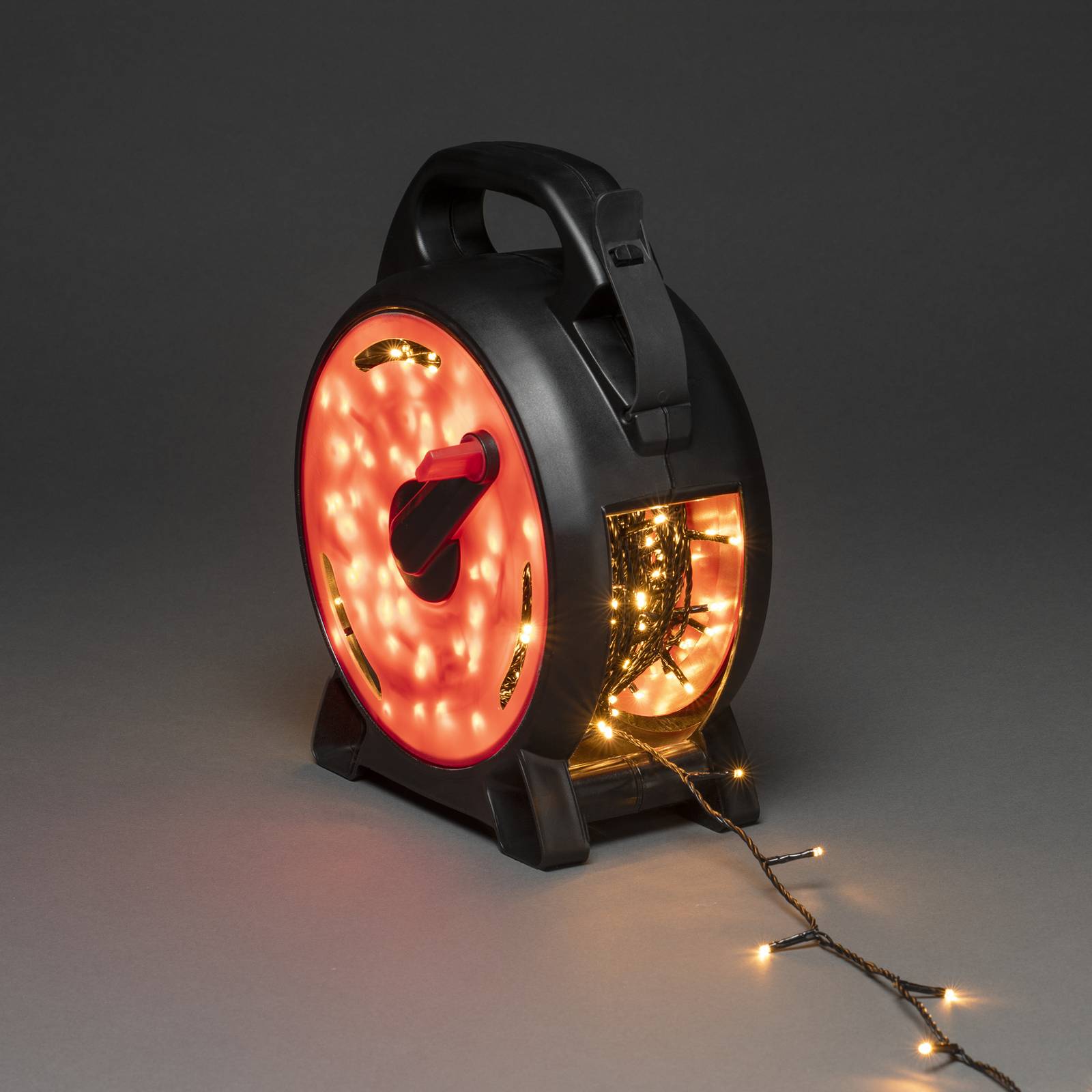 Konstsmide Christmas LED lichtketting Micro amber 400 vlammen 27,93m