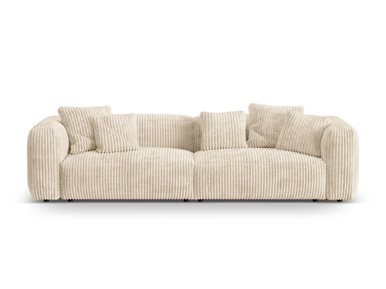 Micadoni 4-zitsbank Martina ribstof | 