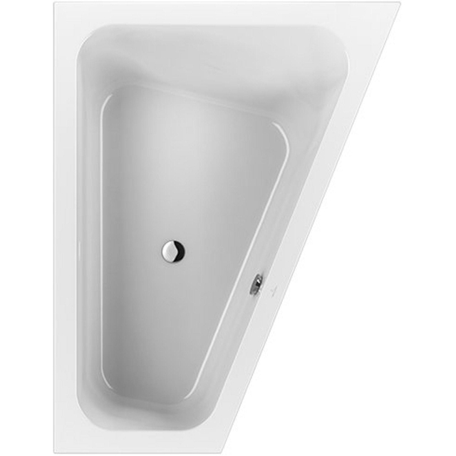 Villeroy & Boch Loop en friends bad - 175x135cm - rechts met hoekige binnenvorm wit uba175lfs9rev01