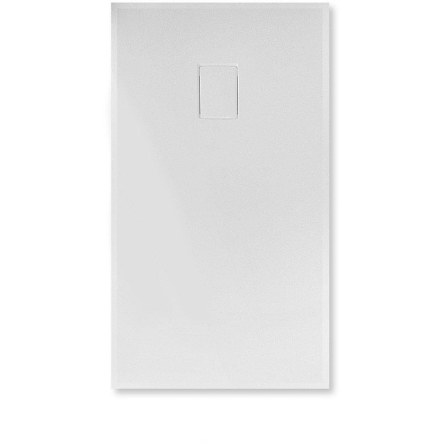 Nemo Spring Icarus douchebak 120x90x4cm zelfdragend afvoer D90 incl sifon effen structuur wit glans 122130_RD1205