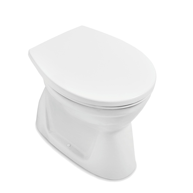 O.novo wandcloset - vlakspoel directflush ao wit 7619r101