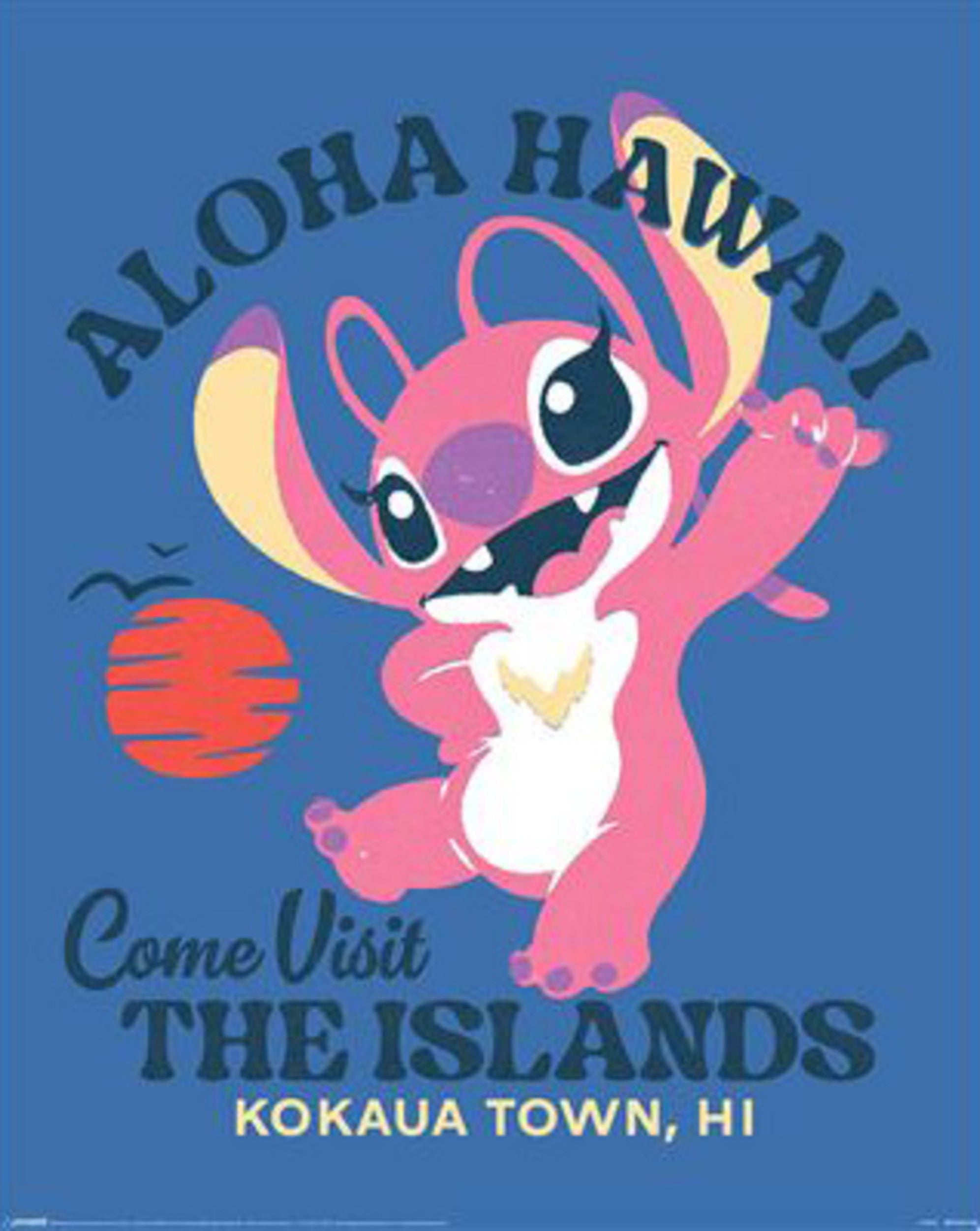 Pyramid Poster Stitch - Angel Aloha 40x50cm